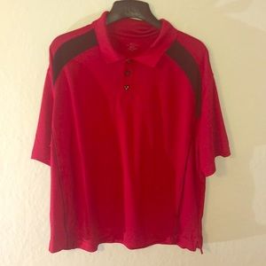 Red and Black Dockers Polo
